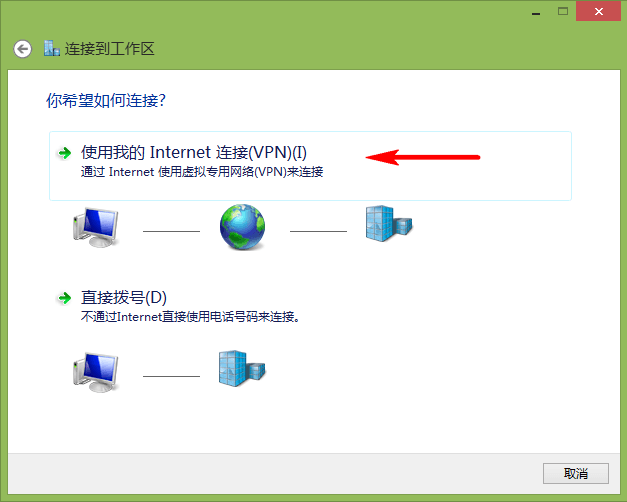 Windows8 L2TP连接说明教程